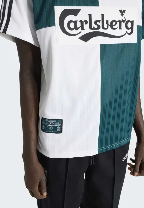 Футболка «ливерпуль» для выездных матчей, принт 95 Adidas Performance, White/Rich Green — фото 4