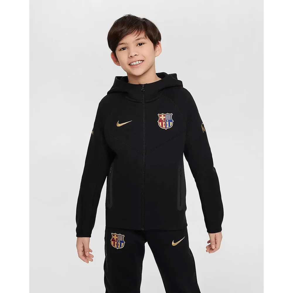 

Толстовка Nike FC Barcelonaa Tech full zip, черный