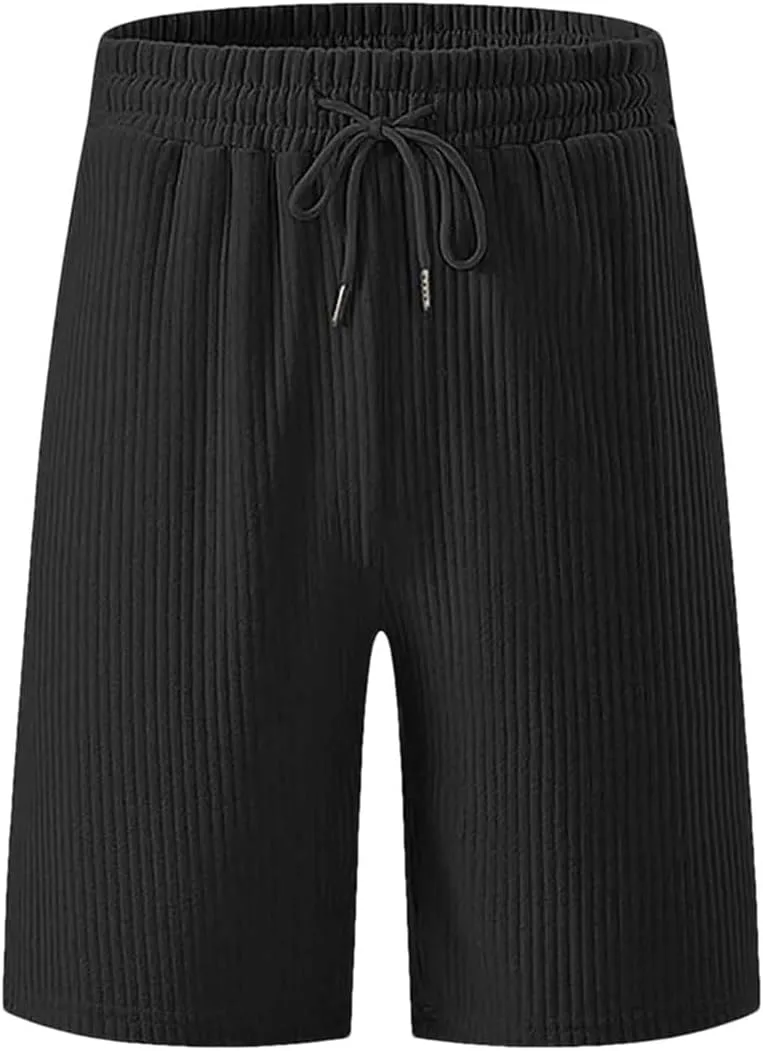 

Мужские спортивные шорты с кулиской и карманами Corduroy