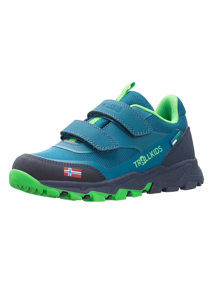 

Походная обувь Trollkids Trekkingschuhe Preikestolen, бирюзовый