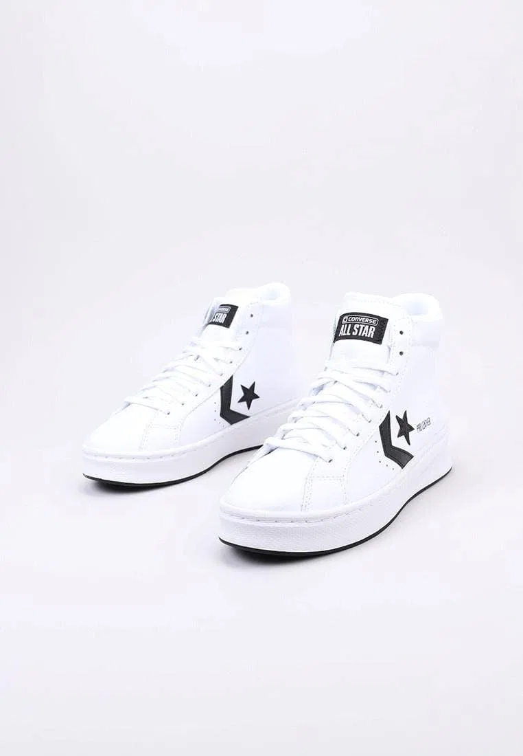 Женские теннисные кроссовки Converse Pro Leather Lift Mid, белые — фото 3