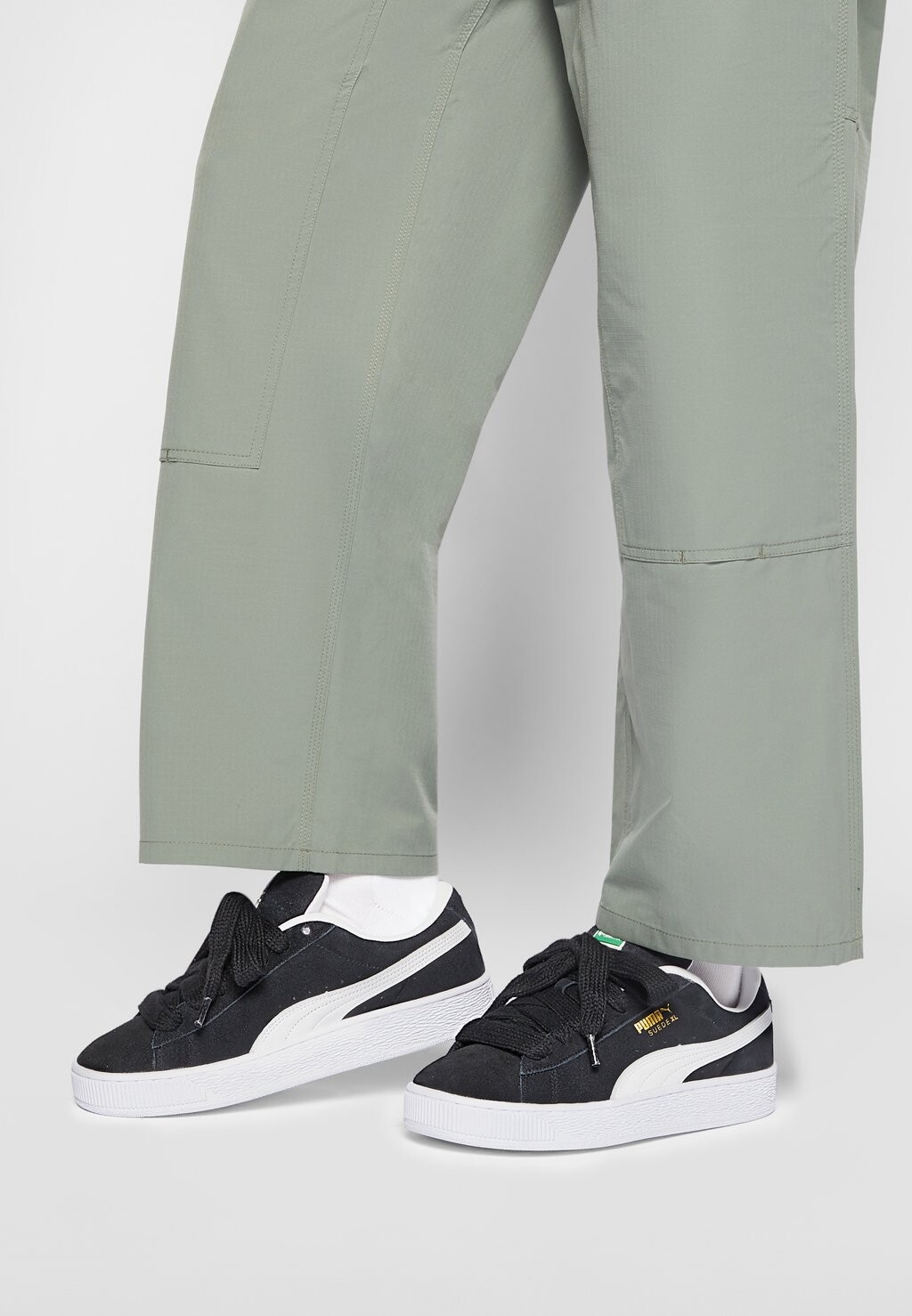 

Обувь для скейтборда Suede Xl Unisex Puma, черный/белый