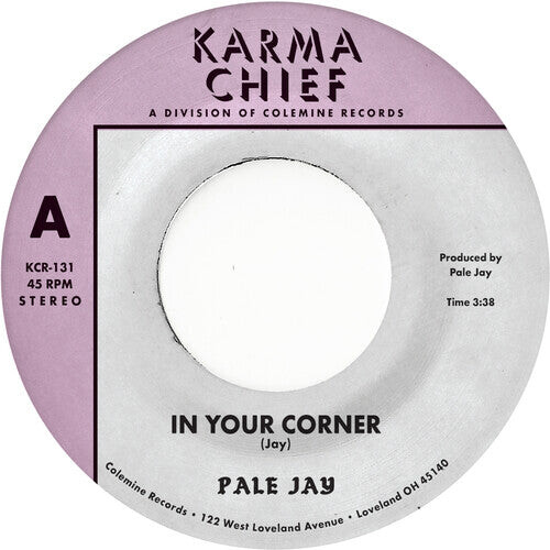 

Сингл 7" Pale Jay: In Your Corner B/w Bewilderment - Natural with Black Swirl