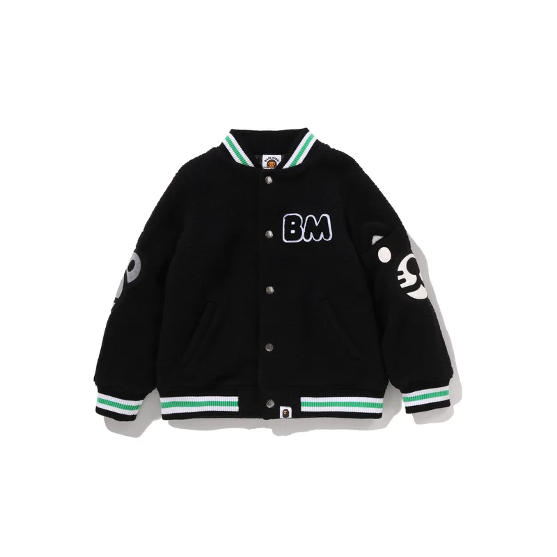 Куртка FW25 для детей 3-7 лет A BATHING APE, черный bkx