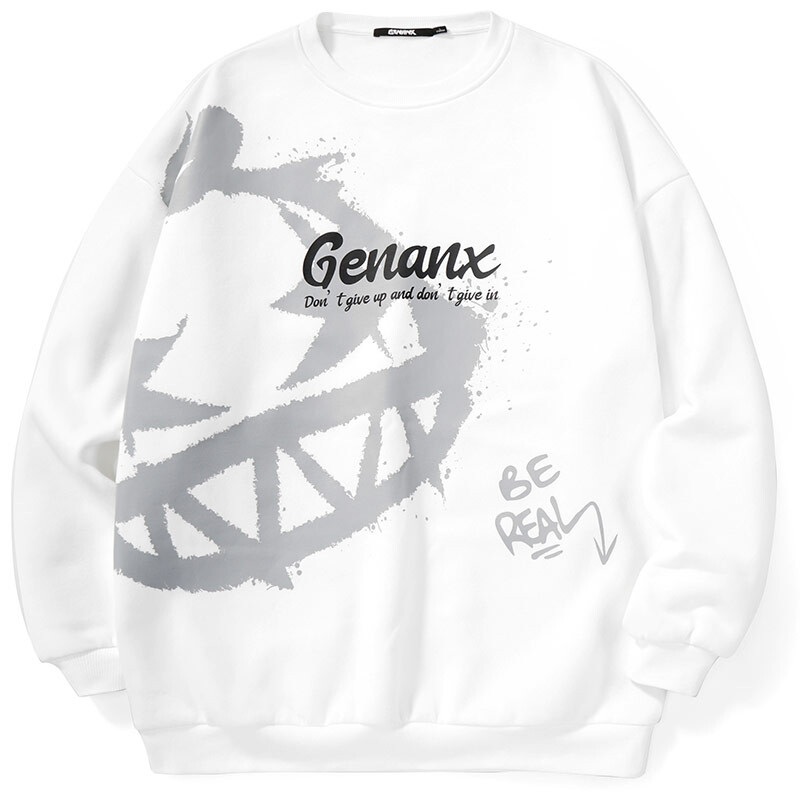 

Толстовка унисекс GENANX, Белый