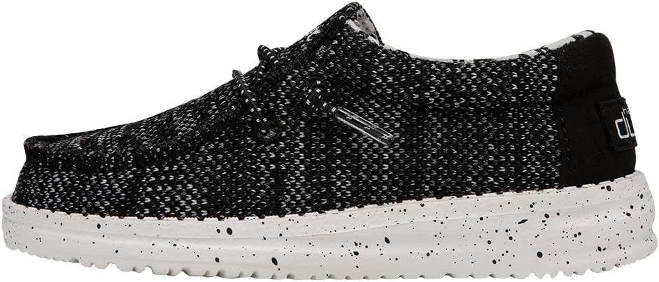 

Детские лоферы Hey Dude Boy's Wally Heydude, белый/черный