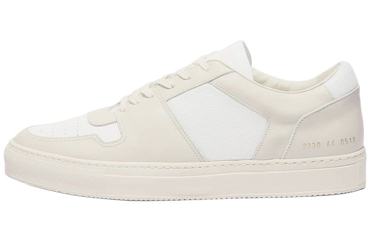 

Common Projects Низкие скейтбордистские кроссовки для мужчин, серый с белым