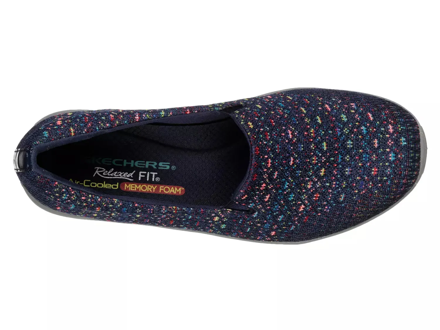 Relaxed Fit Reggae Fest Wicker Slip-On Skechers, Navy/Multicolor — фото 4