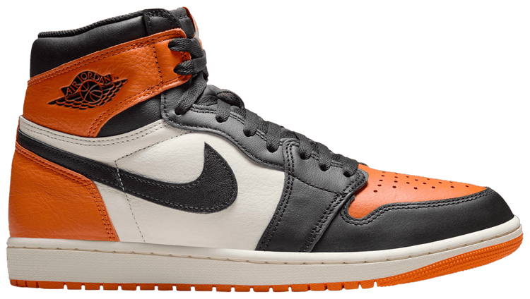 

Кроссовки Air Jordan 1 Retro High OG 'Shattered Backboard' 2025, оранжевый