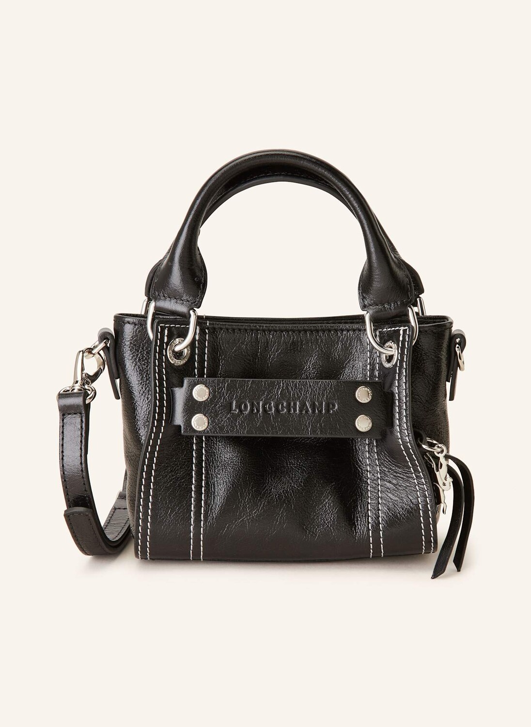 

Сумка через плечо longchamp 3d маленькая Longchamp, черный
