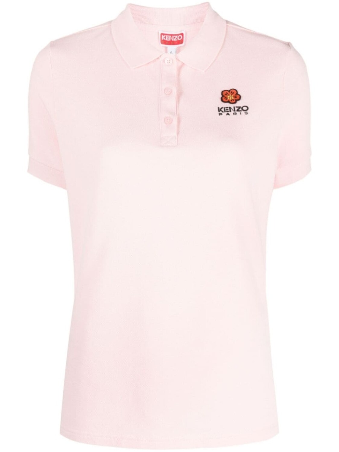 

Kenzo рубашка поло Boke Flower, розовый