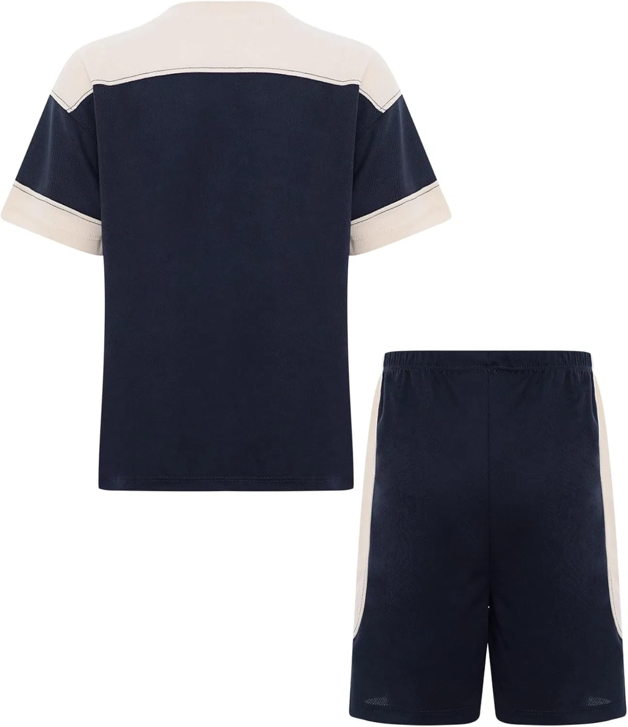 Детский спортивный набор футболка и шорты Raenseen, 2 предмета, Navy Blue — фото 4