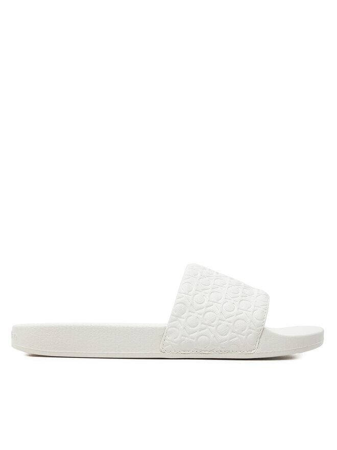 Шлепанцы Calvin Klein Slide Saff Mono, белый