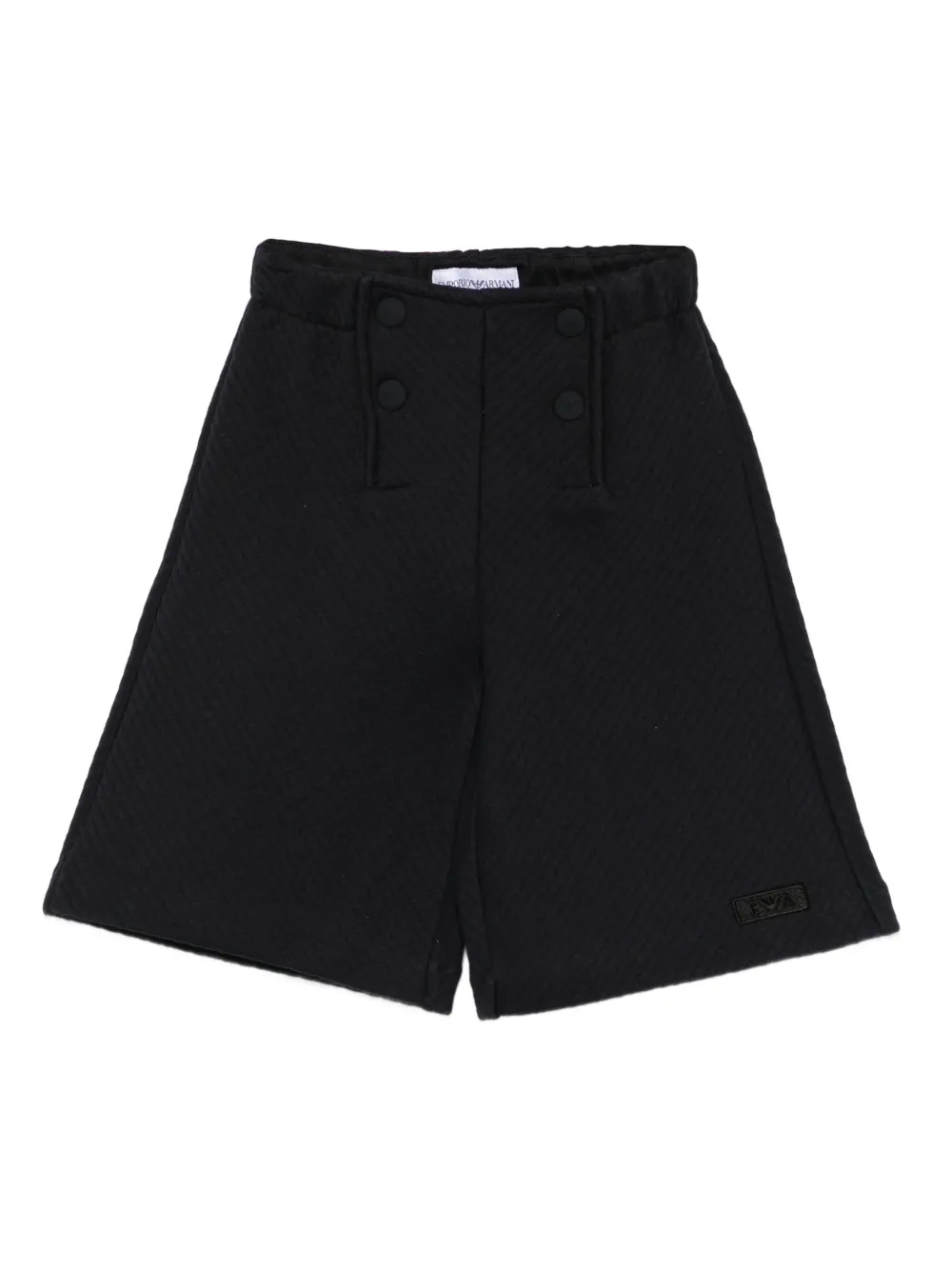 

Фактурные брюки Emporio Armani Kids, синий