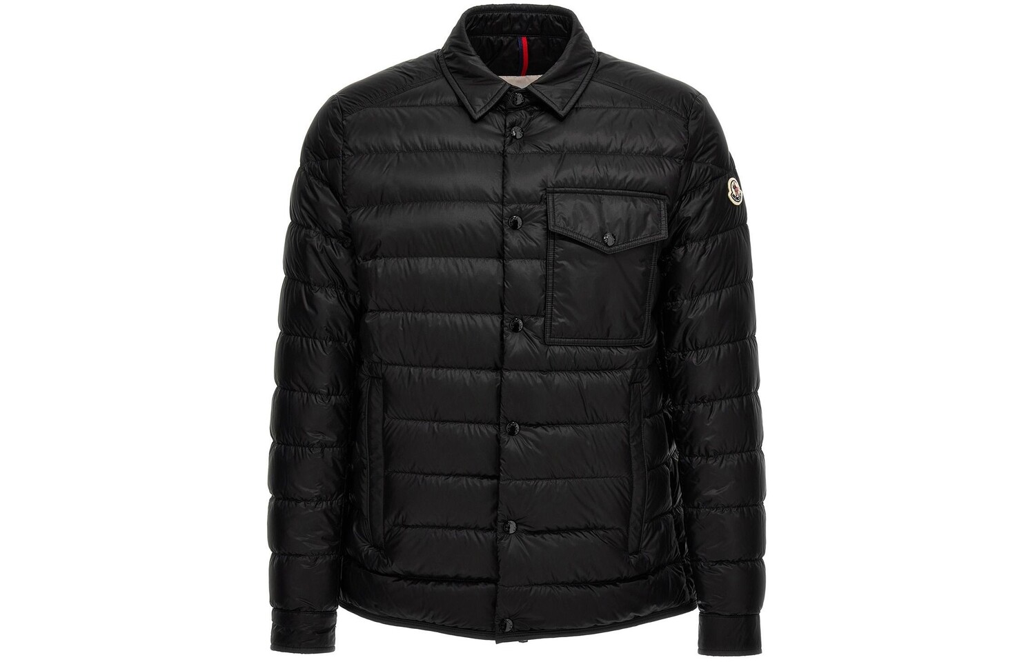 

Пуховик мужской черный Moncler