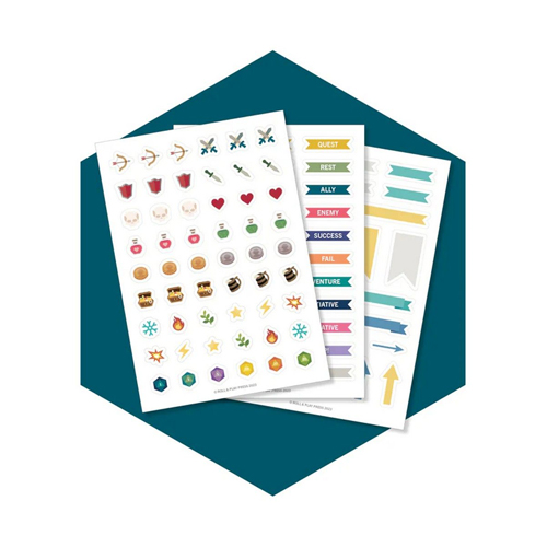

Настольная игра Roll And Play: Ttrpg Sticker Pack