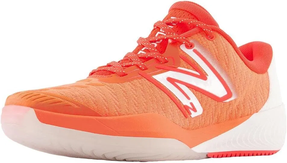 Кроссовки теннисные New Balance FuelCell 996 V5, Neon Dragonfly/White — фото 2