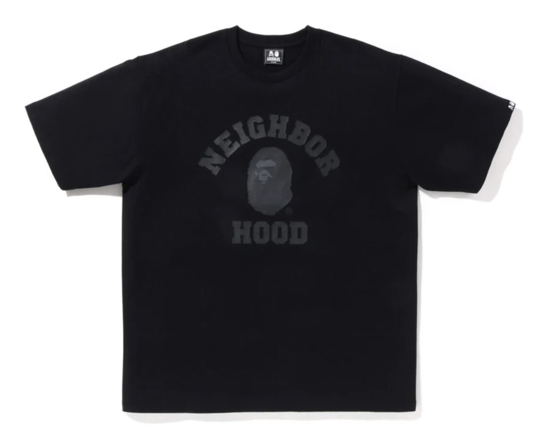 

A BATHING APE Белая футболка BAPE x Neighborhood, Светло-зеленый