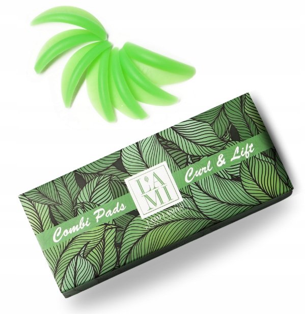

Валики для поднятия ресниц Lami Lashes Combi Pads 8 пар ЗЕЛЕНЫЕ Project Lashes