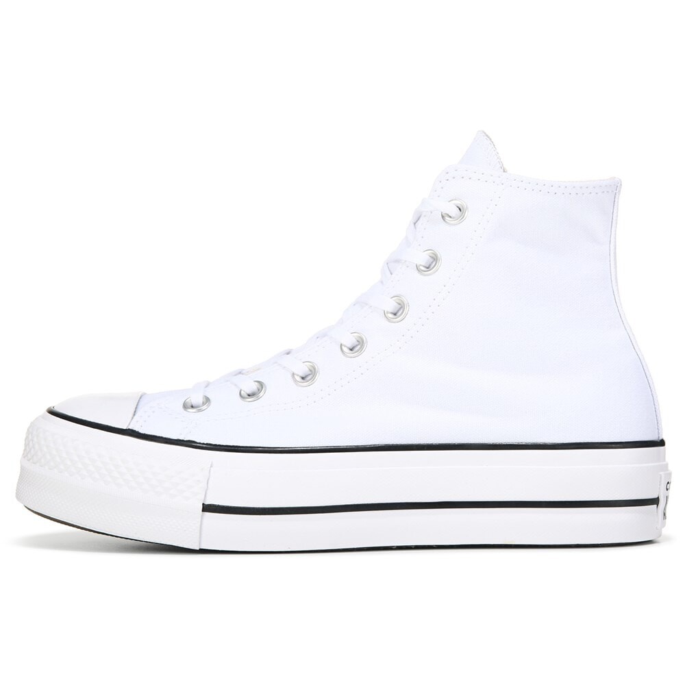Женские кроссовки Chuck Taylor All Star на платформе с высоким подъемом Converse, белый — фото 3