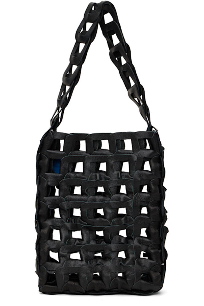 

Черная средняя сумка Links Tote SC103