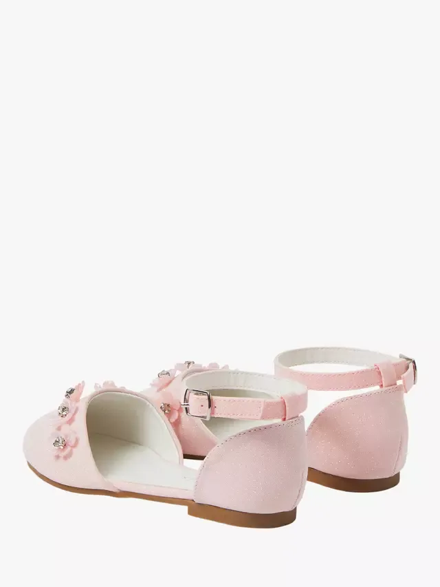 Детские сандалии с цветочным узором, розовые Angels by Accessorize — фото 2