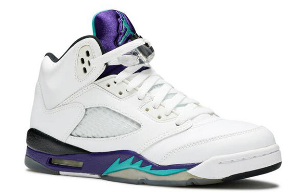Кроссовки 5 ретро Air Jordan, белый — фото 3
