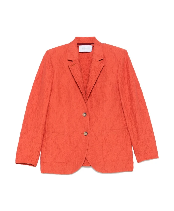 

Куртка глиняно-оранжевого цвета с пуговицами и карманами. Harris Wharf London, оранжевый