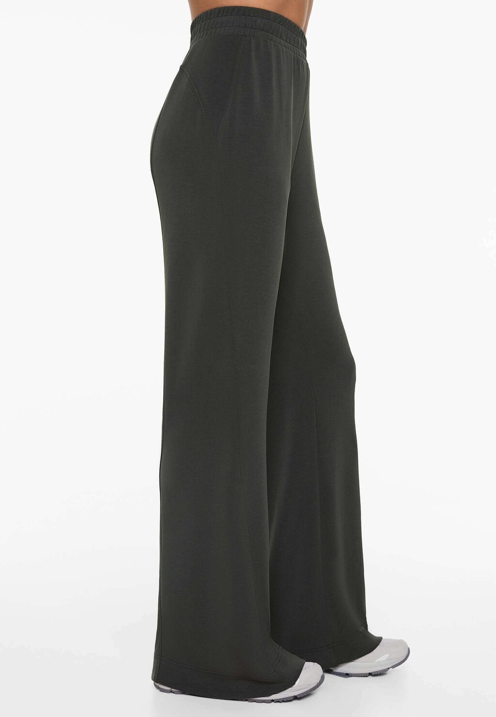 

Спортивные брюки SOFT TOUCH FLARE OYSHO, цвет Mottled Dark Grey