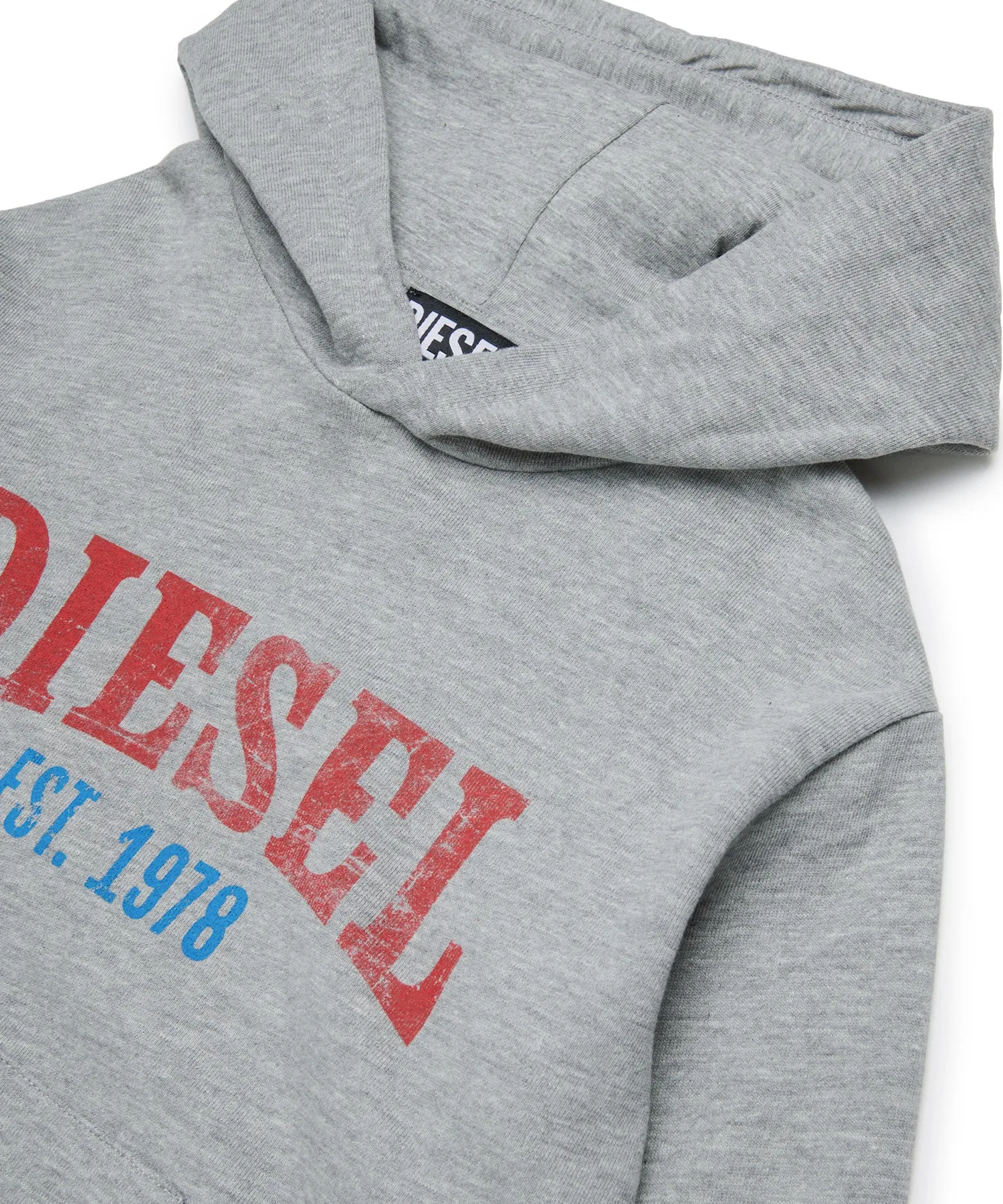 Детская и подростковая толстовка с логотипом бренда DIESEL — фото 3