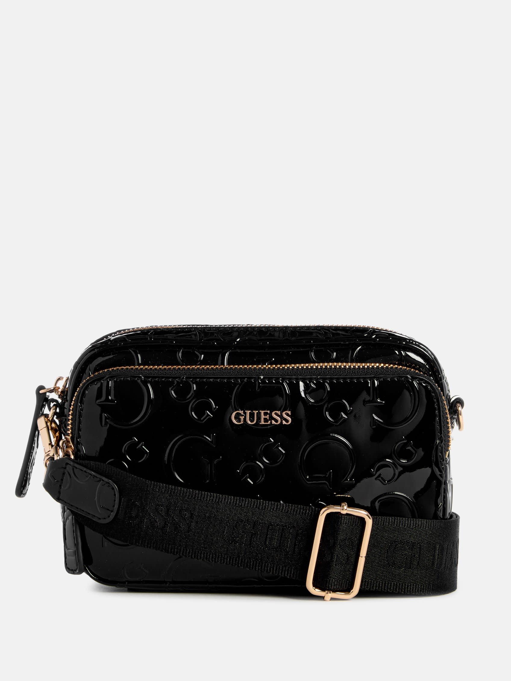 

Мини-сумка с тисненым логотипом Muir Guess Factory, черный
