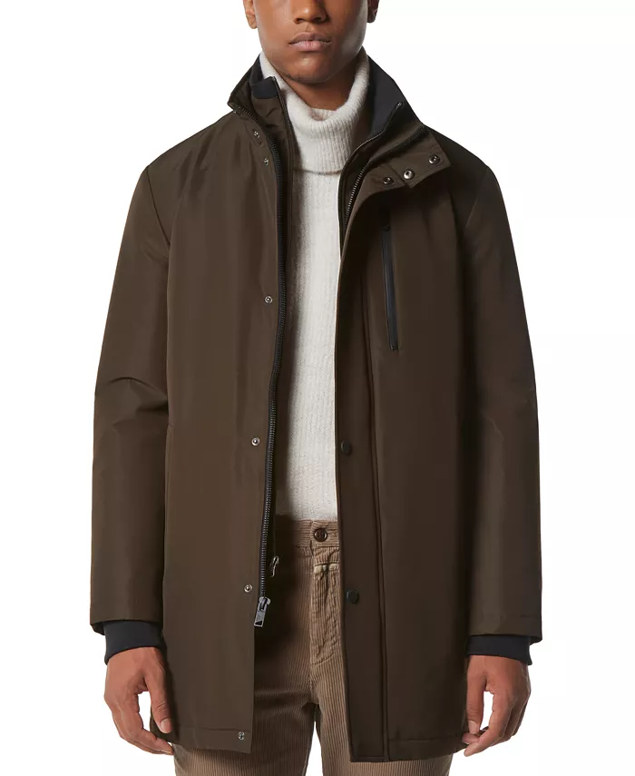 

Мужское дождевое пальто Picton City Rain Car Coat Marc New York, коричневый