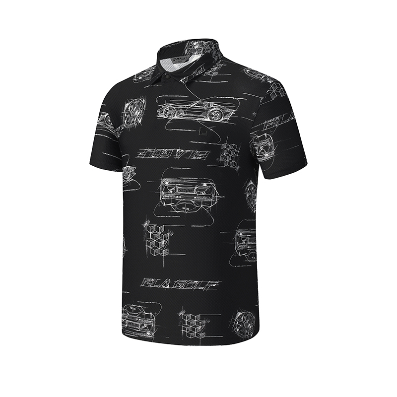 

Гольф поло с принтом по всей поверхности мужская Golf Series FILA, All Over Print