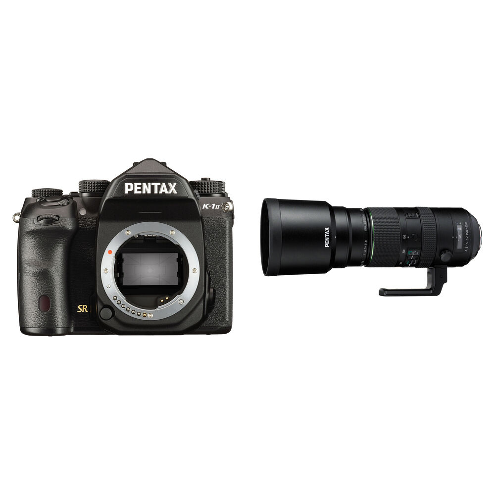 

Зеркальная камера Pentax K-1 Mark II DSLR Camera with 150-450mm Lens Kit