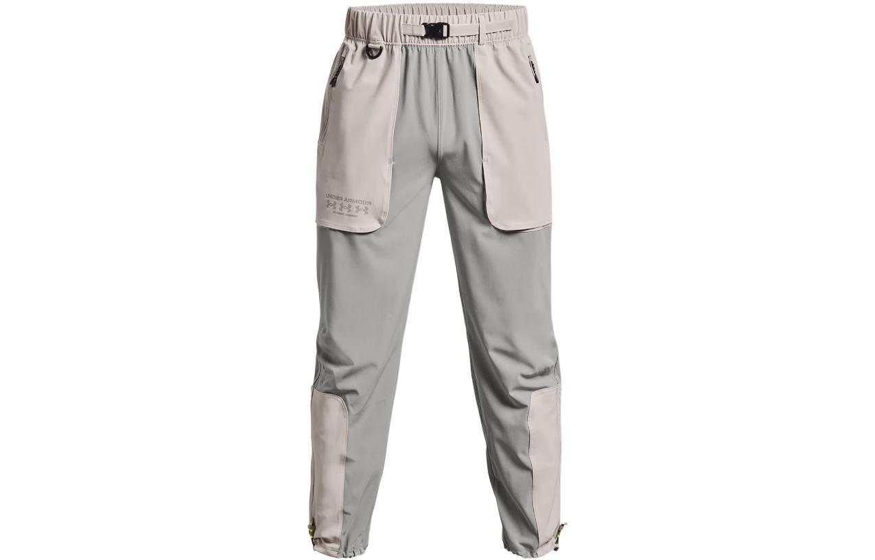

Трикотажные спортивные штаны мужские оловянно-серые Under Armour