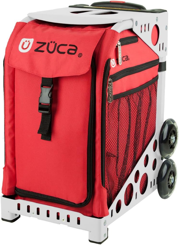 

Сумка ZUCA с вставкой Chili и белой рамкой с мигающими колесами