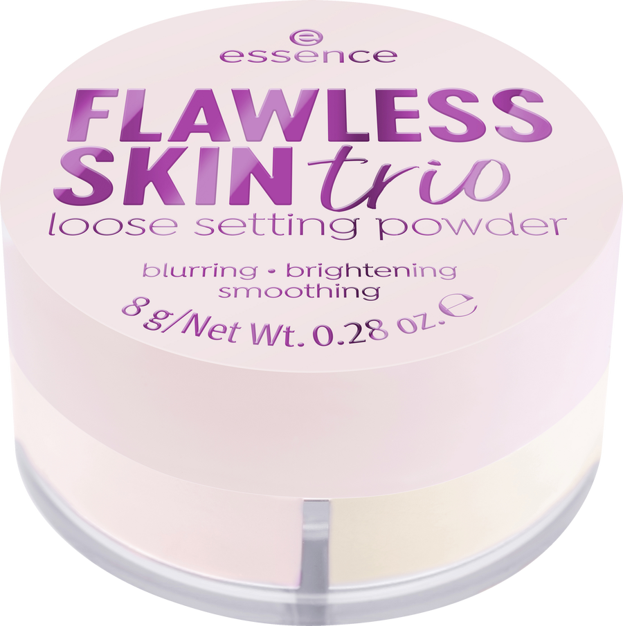 

Пудра essence FLAWLESS SKIN trio loose setting powder 10