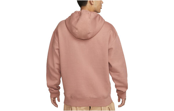 Толстовка Nike SB x Doyenne Fleece Pullover Hoodie 'Fossil Rose', розовый — фото 2