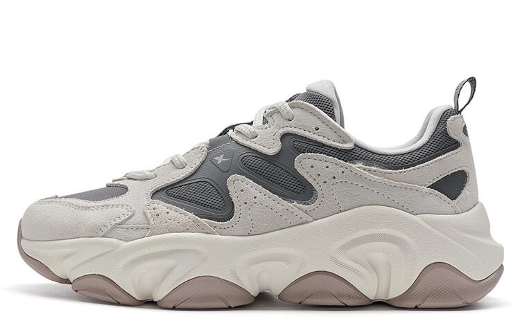 

Кроссовки XTEP Lifestyle Shoes Women's Low-top Light Hemp Gray/smoky Gray, светло-серый