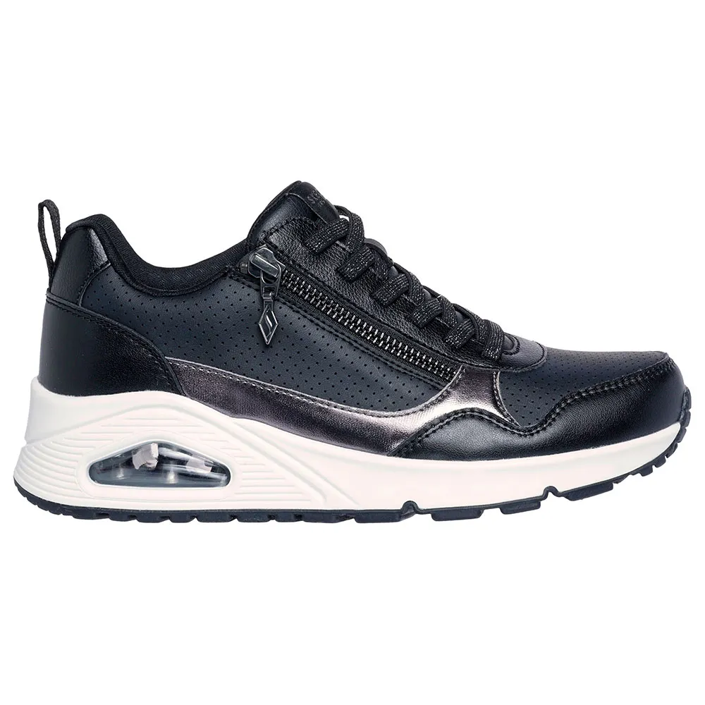 Кроссовки Skechers Uno Metallic Sliders, черный — фото 2