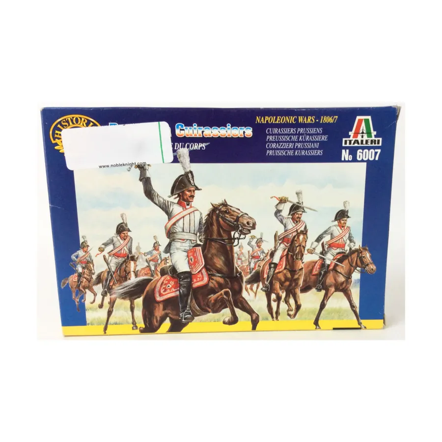 

Прусские кирасиры, Historics - Napoleonic Wars 1815 (1:72) (Italeri)