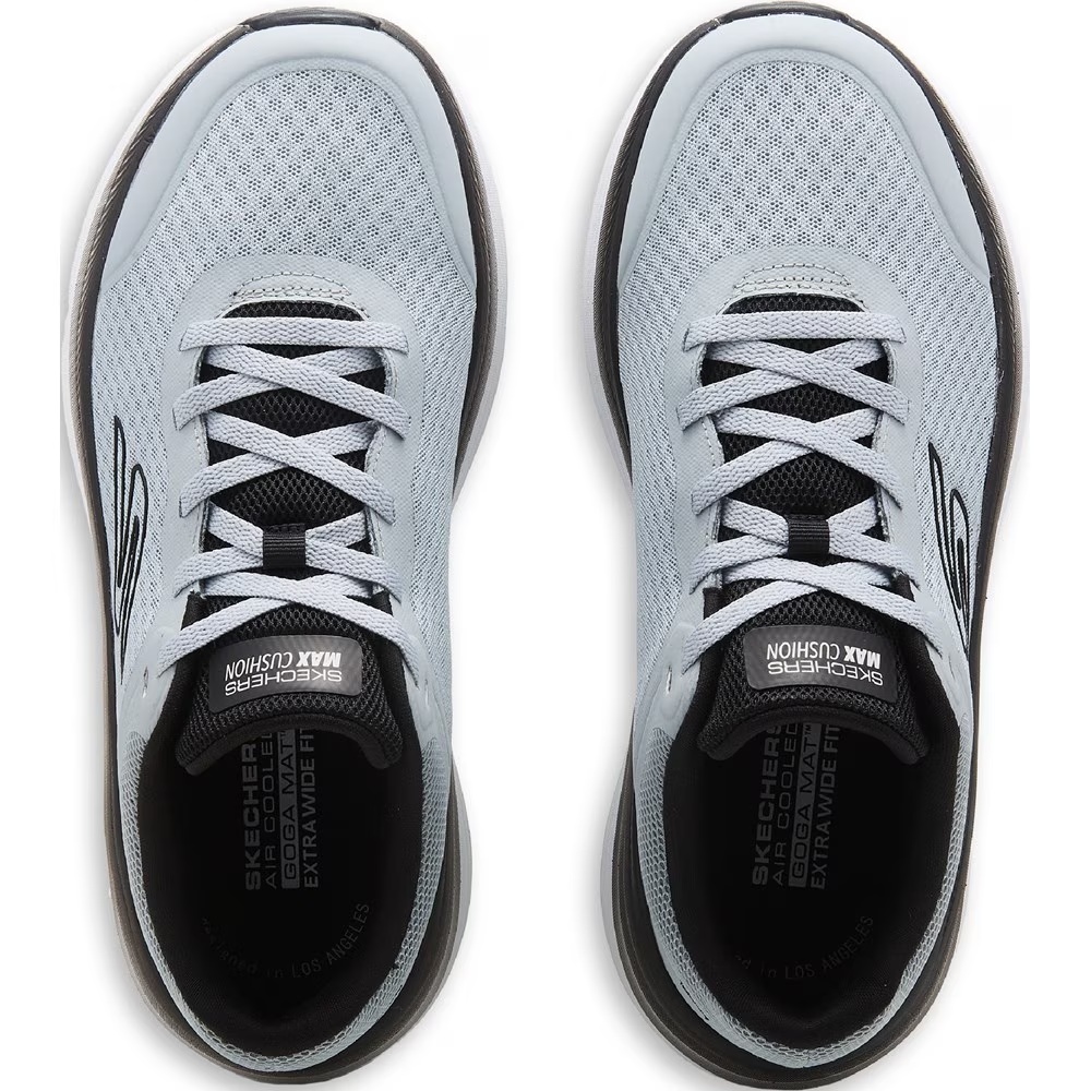 Кроссовки для бега с максимальной амортизацией Skechers Endeavour, light grey/black — фото 4