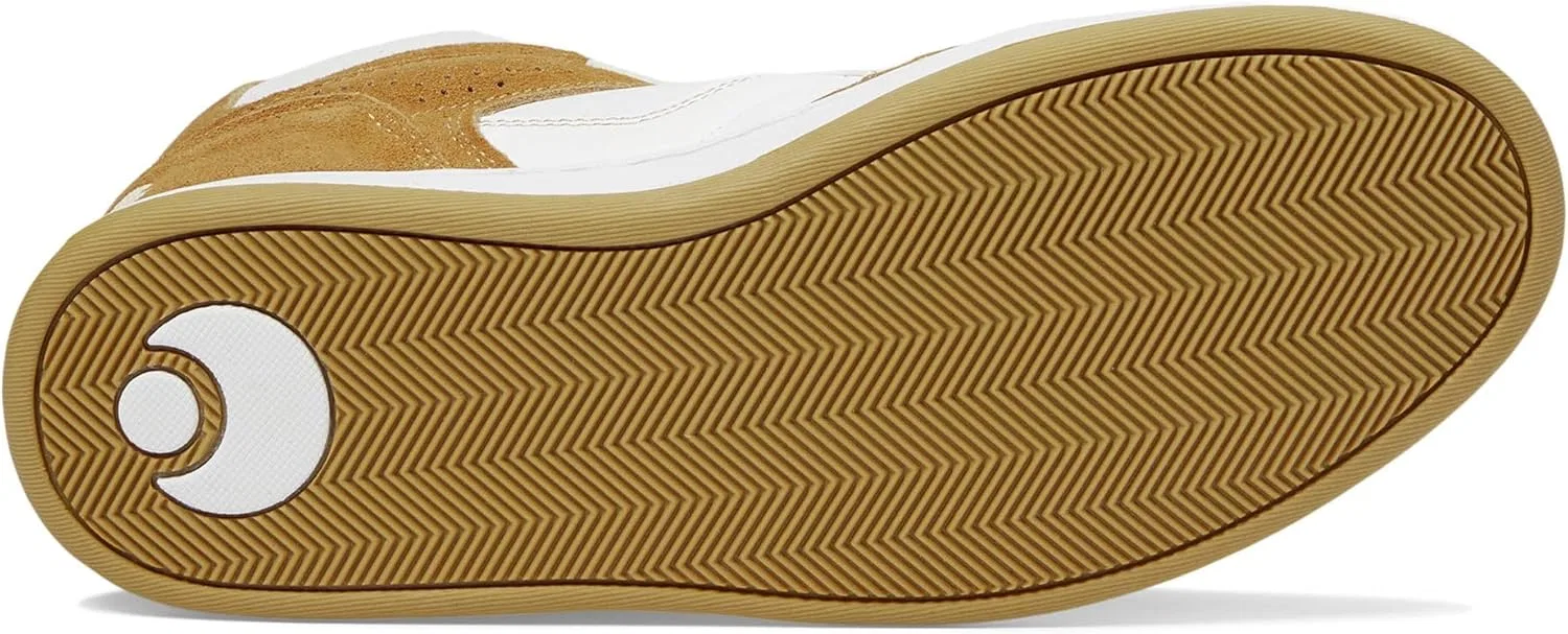 Кроссовки для скейтбординга Osiris, цвет Light Brown/White/White — фото 3