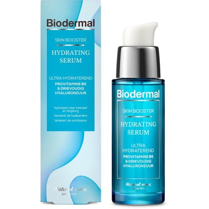 

Bioderma Biodermal Skin Booster Увлажняющая сыворотка - Ультраувлажняющая, увлажняет очень интенсивно и надолго с гиалуроновой кислотой и витамином B - Сыворотка с гиалуроновой кислотой 30 мл