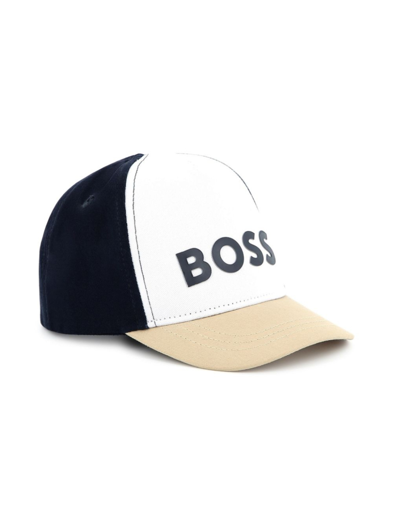 

BOSS Kidswear бейсболка с логотипом, белый