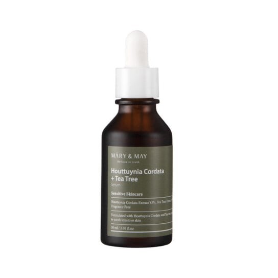 

Нормализующая сыворотка для лица Houttuynia Cordata + Tea Tree Serum, 30мл Mary&May