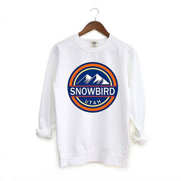 

Свитшот Snowbird с эффектом garment dyed Simply Sage Market, White
