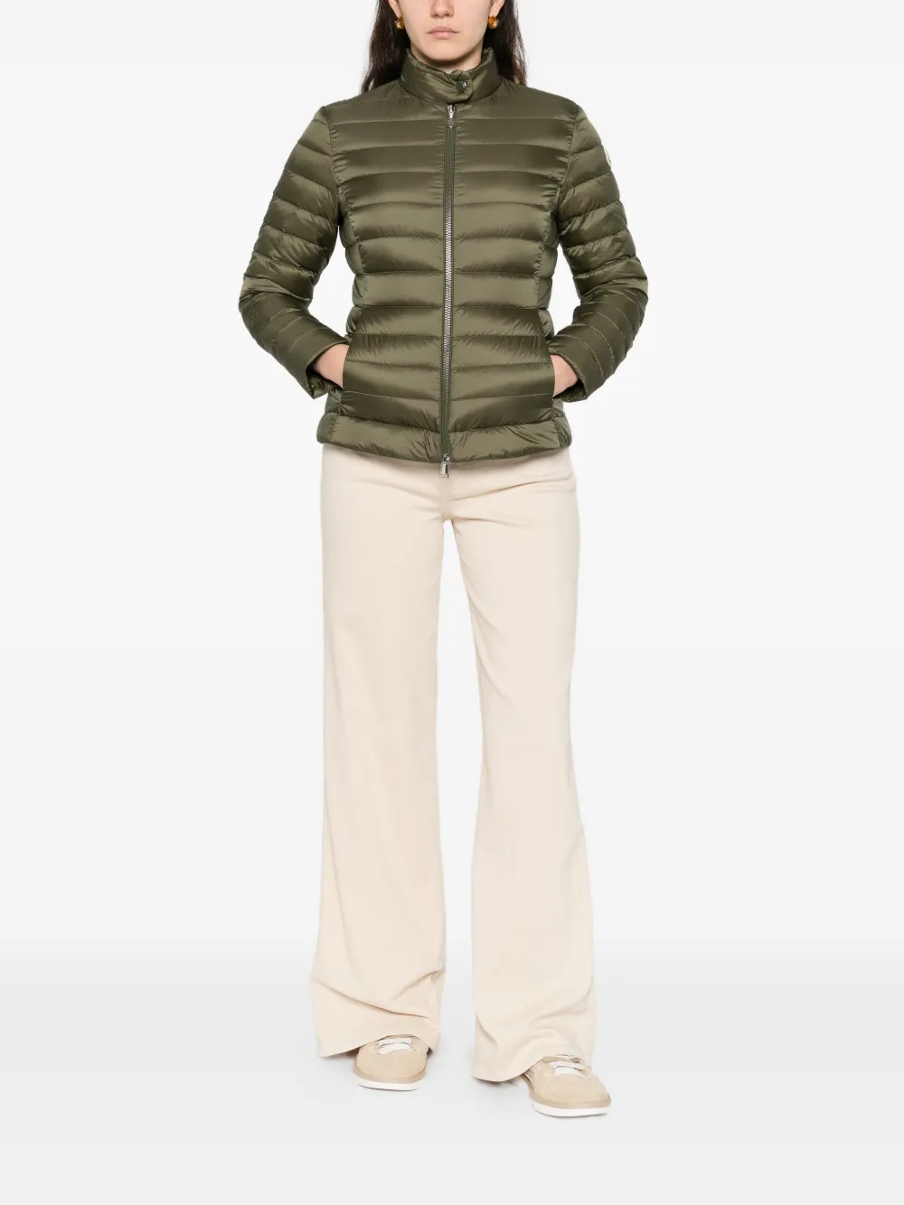 Куртка на молнии Igelle Moncler, зеленый — фото 2