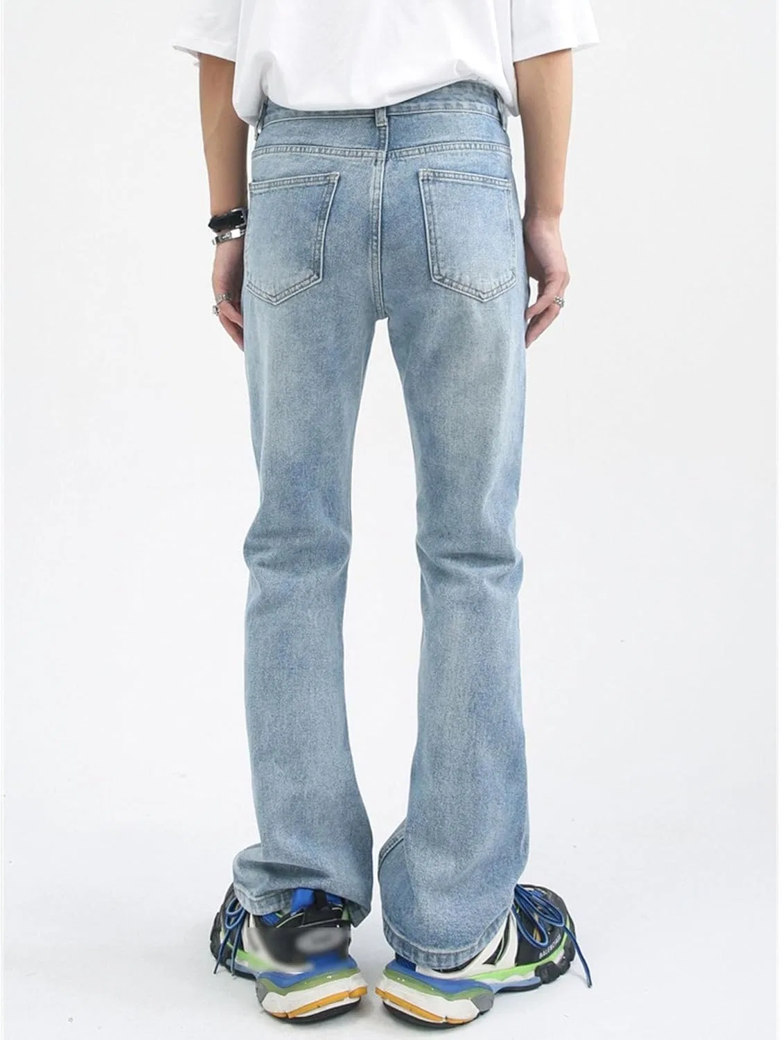 Джинсы клеш Fit Comfort, Light Blue — фото 2