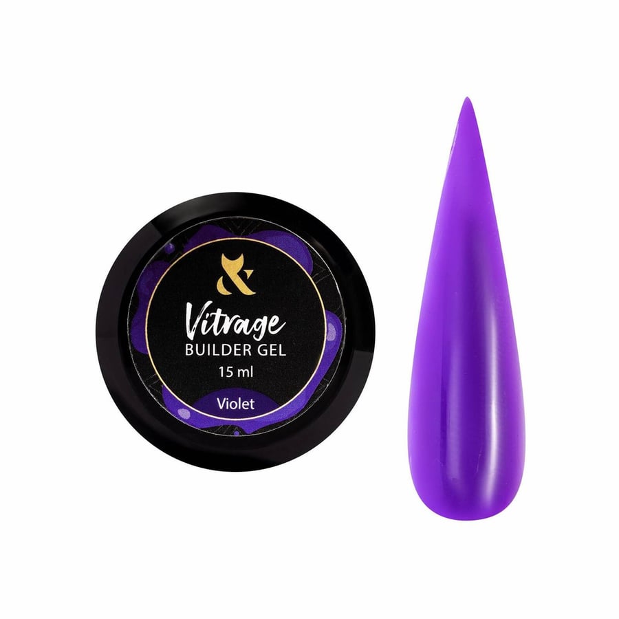 

FOX Vitrage Builder Gel Фиолетовый 15 мл